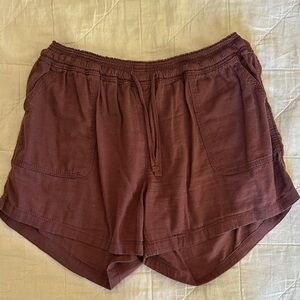 Market & Spruce Women's Athletic Shorts in Purple